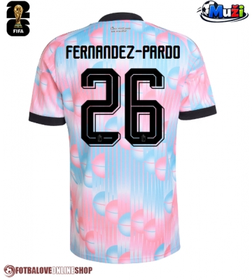 Belgie Matias Fernandez-Pardo #26 Venkovní Dres MS 2026 Krátkým Rukávem